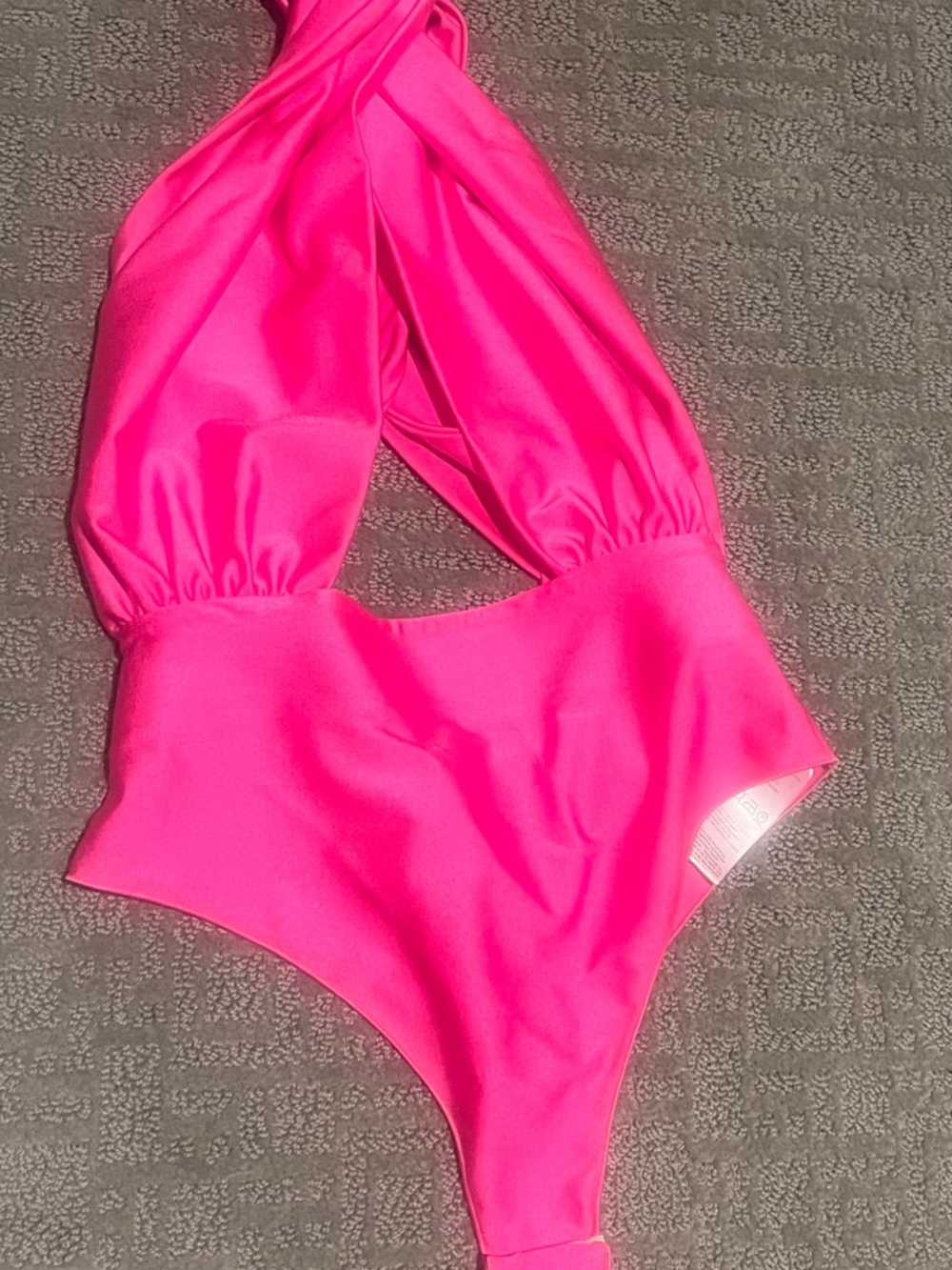 The Andamane hola hot pink bodysuit. Worn once. Size M. Sold out everywhere